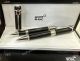 NEW! Replica Writers Edition Sir Arthur Conan Doyle Montblanc Rollerball Pen Black and Silver (2)_th.jpg